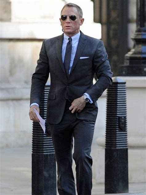 Fancy Grey James Bond Skyfall Suit | Daniel Craig Suit