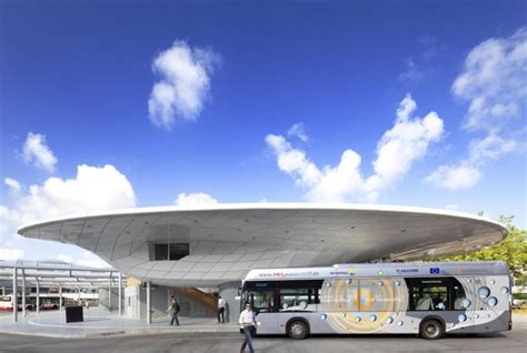 architecture now and The Future: BUS STATION BY BLUNCK+MORGEN ARCHITEKTEN