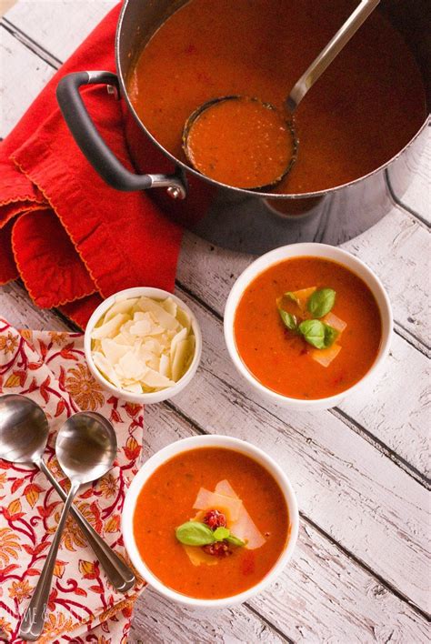 Fire Roasted Tomato Soup Recipe - Home and Plate