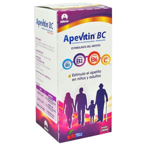 Apevitin Bc Jarabe Frasco 240 ml - Farmacias Medicity