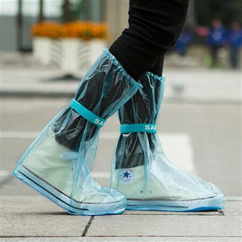 Fahsion Rain Shoe Covers Waterproof Cover Portable Shoe Cover Windproof ...