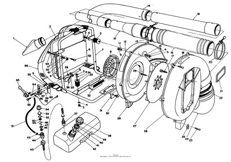 Toro Electric Leaf Blower Parts Diagram