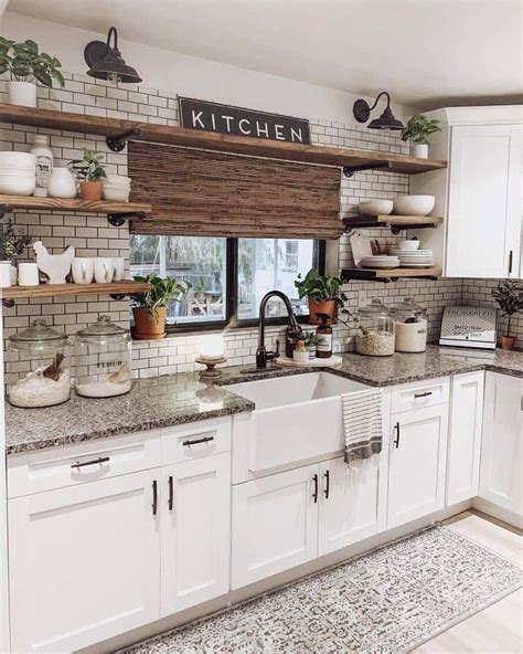 98 Farmhouse Kitchen Ideas for Modern Rustic Charm in 2024 | Farmhouse ...