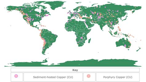 World Copper Deposits Interactive Map