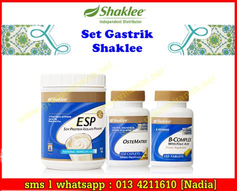 Vitamin Untuk Gastrik,Ubat untuk sembuhkan gastrik,set gastrik shaklee ...