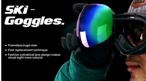 What color lens is best for ski goggles?