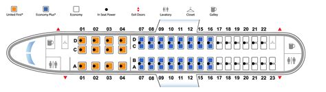 Seat Map - Embraer E-175 | United Airlines