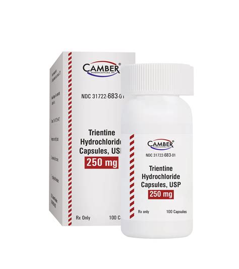 Trientine – Camber Pharmaceuticals