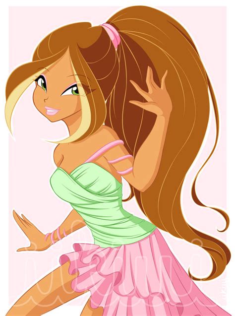 Winx Club: Flora Spring Outfit by iiKiui on DeviantArt