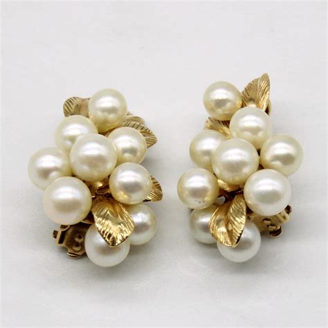 Vintage Clip On Pearl Earrings – 100 Ways