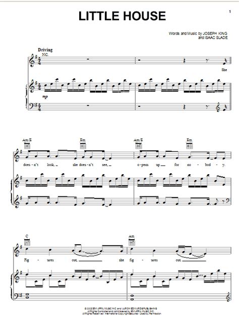 Little House | Sheet Music Direct