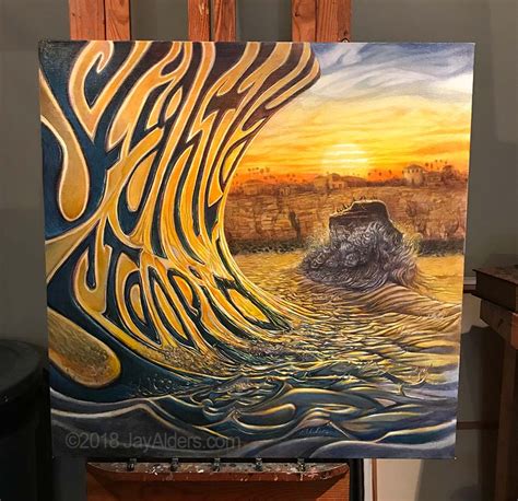 Original Oil painting from Slightly Stoopid's Album "Everyday Life ...