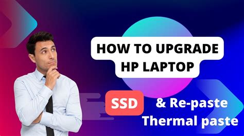 How To Upgrade/Install SSD in HP Notebook 15 series Laptop & Repast ...