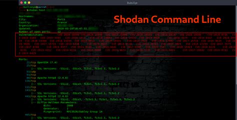 Shodan Command line A Step-by-Step walkthrough | HackingPassion.com