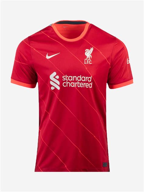 Liverpool Home Jersey 21 22 Season Player Edition Online India.