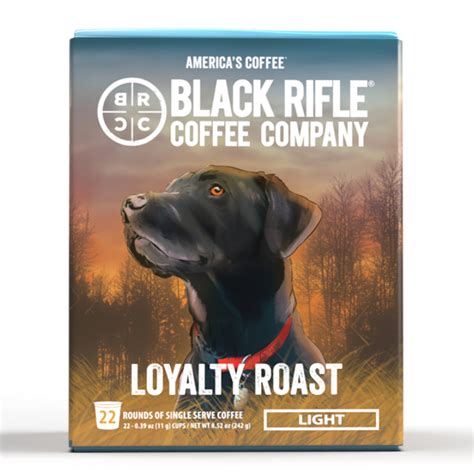 Black Rifle Coffee Company Loyalty Roast K-Cup Pods, Light Roast, 22 Ct ...