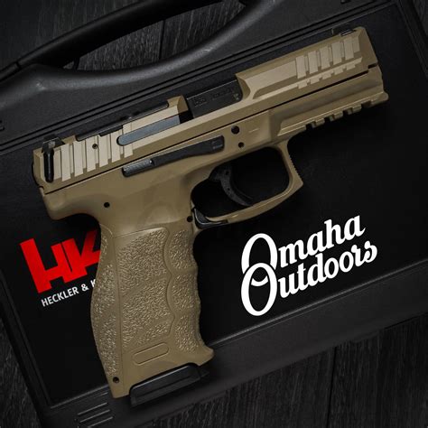 HK VP9 Optics Ready Full FDE 17 Round Pistol - Omaha Outdoors