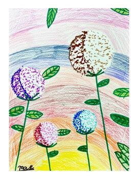 Dot Flowers by Artistic Expression | TPT