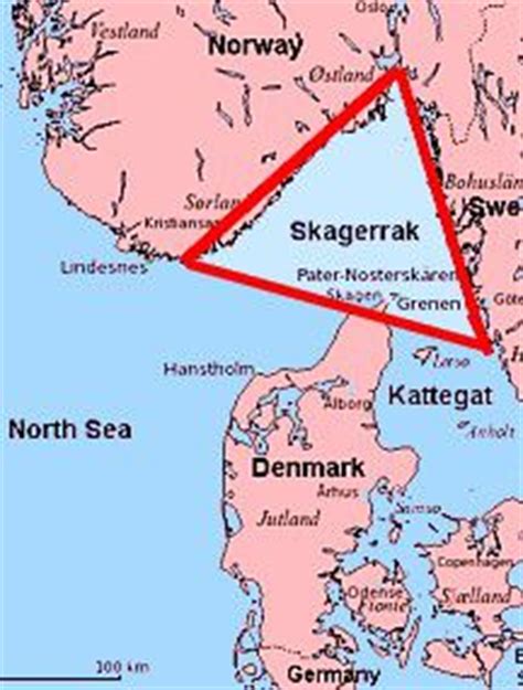 Skagerrak Map and Definition