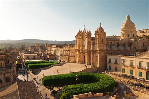 Noto, Sicily; a beautiful Baroque town and UNESCO site