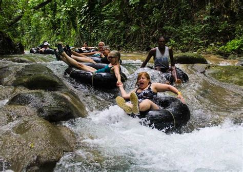 Jamaica Cruise Excursions | Dunn's River Falls & River Tubing -Falmouth ...