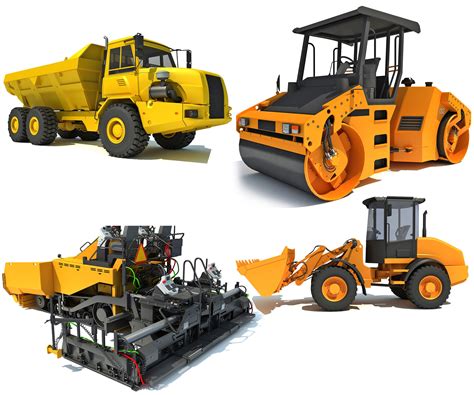 mining Construction Vehicles 3D | CGTrader