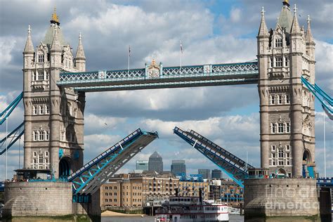 Tower Bridge opening Photograph by Andrew Michael - Pixels