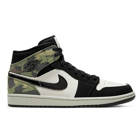 Air Jordan 1 Mid Camo (2020) - Top Smart Design