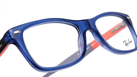 Lunettes de vue Ray-Ban RX5228 RB5228 5547 50-17 Blue | Visiofactory