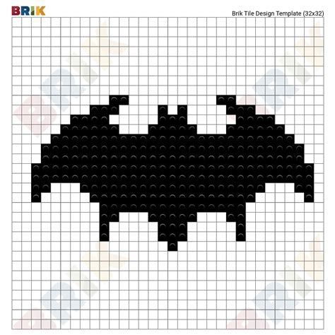 Pixel Art Grid Batman : Shop evoretro at the amazon arts, crafts ...