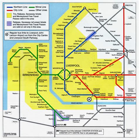 Liverpool Buses Map