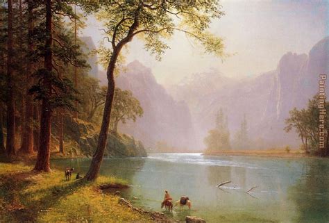 Albert Bierstadt Kerns River Valley California painting anysize 50% off ...