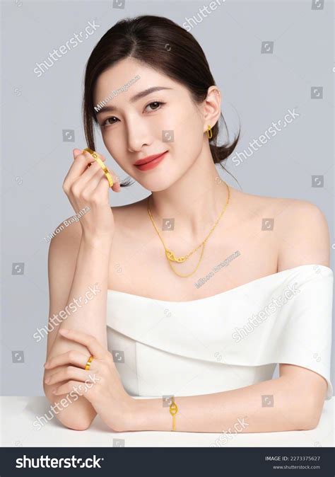 Jewelry Asian Model Photos and Images