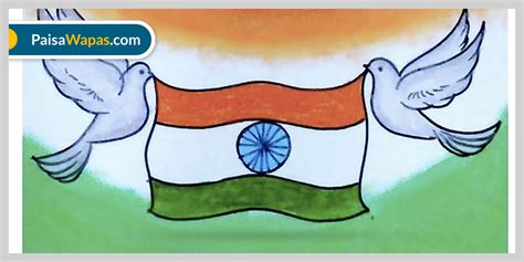 15 Easy Republic Day Drawing Ideas 2025 - Paisa Wapas