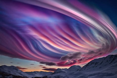 Polar stratospheric clouds - AI generated free images and icons with ...