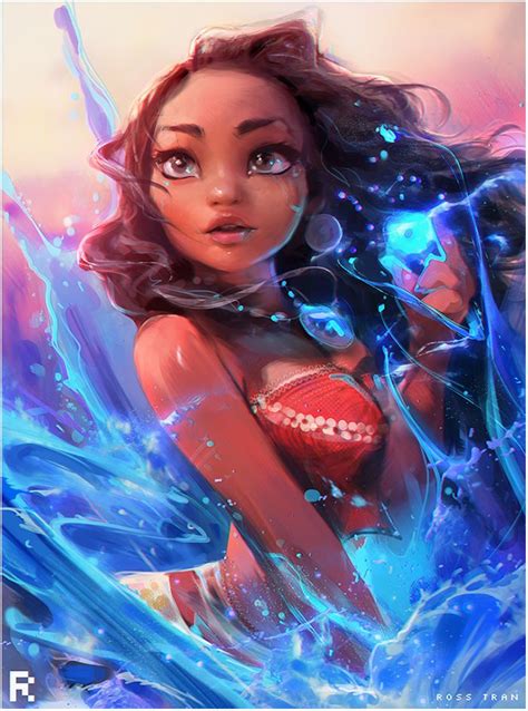 Moana | rossdraws on DeviantArt | Disney hayran sanatı, Disney ...