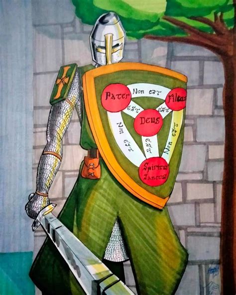 Medieval Green knight by Dagomarosart on DeviantArt