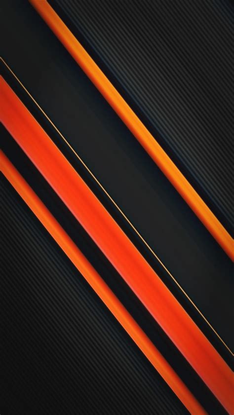 Black 291, designs, orange, HD phone wallpaper | Peakpx