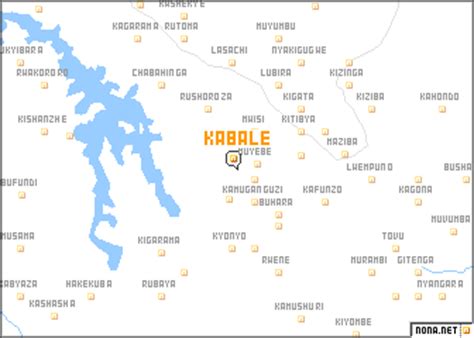 Kabale (Uganda) map - nona.net