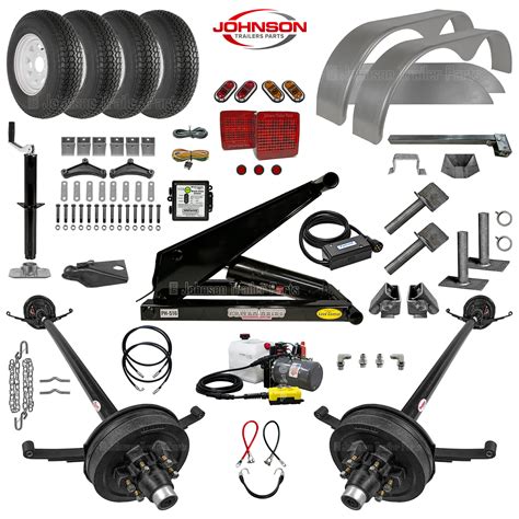 10.4K Dump Trailer Parts Kit - PH516 Hoist | Johnson Trailer Parts