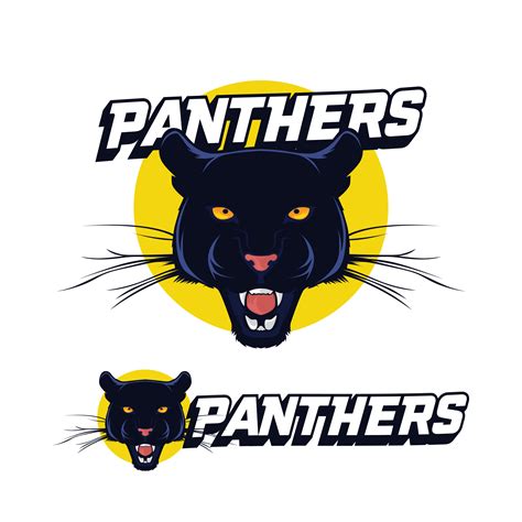 Black Panther Logo Vector 193638 Vector Art at Vecteezy