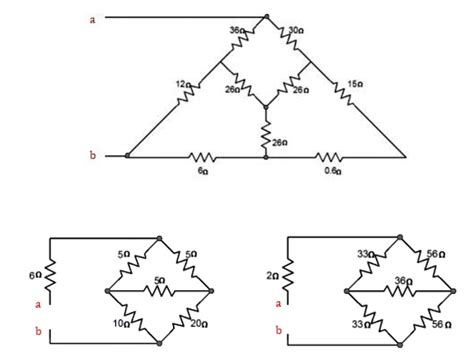 SOLVED: Delta-star transformation. Determine the equivalent resistance ...