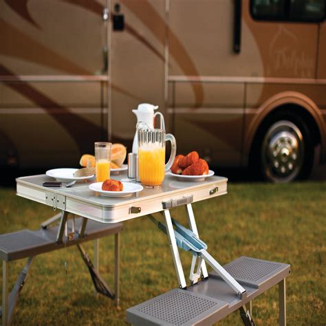 Aluminum Portable Picnic Table | Airstream Supply Company