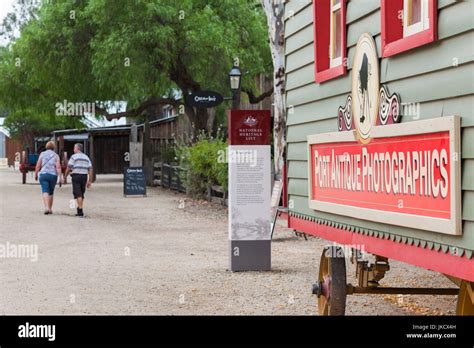 Australia, Victoria, VIC, Echuca, Historic Port of Echuca, Murray River ...