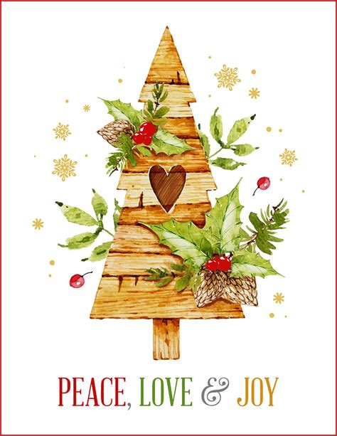 Fabulous Free Printable Christmas & Holiday Cards - The Cottage Market