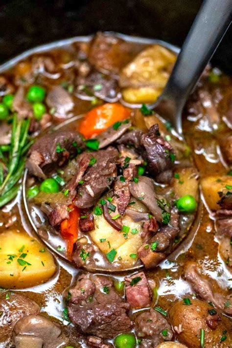 Lamb Stew (Irish) in a Slow Cooker Recipe [Video] - S&SM