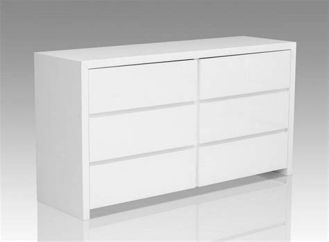 modern white dresser no handles - Ashely Emery