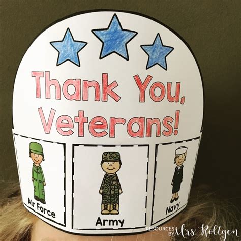 Printable Veterans Day Crafts