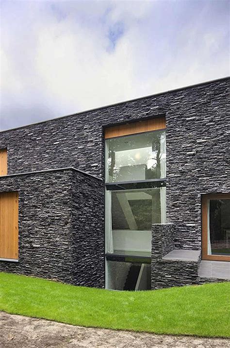 Acabados en piedra 🏡 para fachadas modernas 🏡 | Stone wall design ...