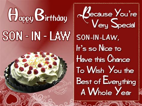 Son In Law Birthday Quotes. QuotesGram